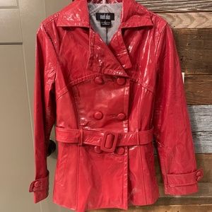Red Patent Leather Jacket